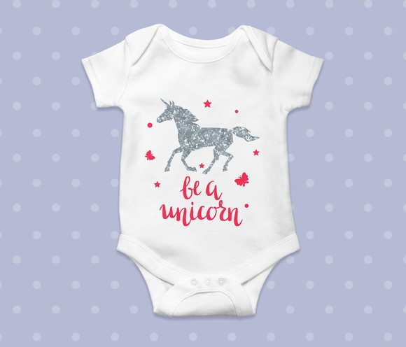Body Infantil Unicórnio