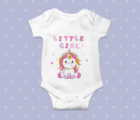 Body Infantil Unicórnio