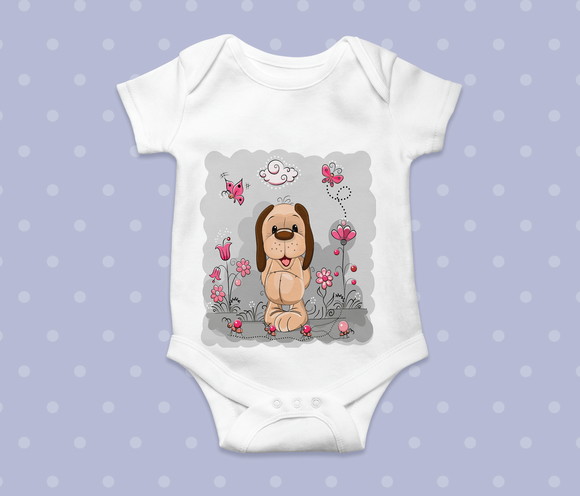 Body Infantil Cute Dog