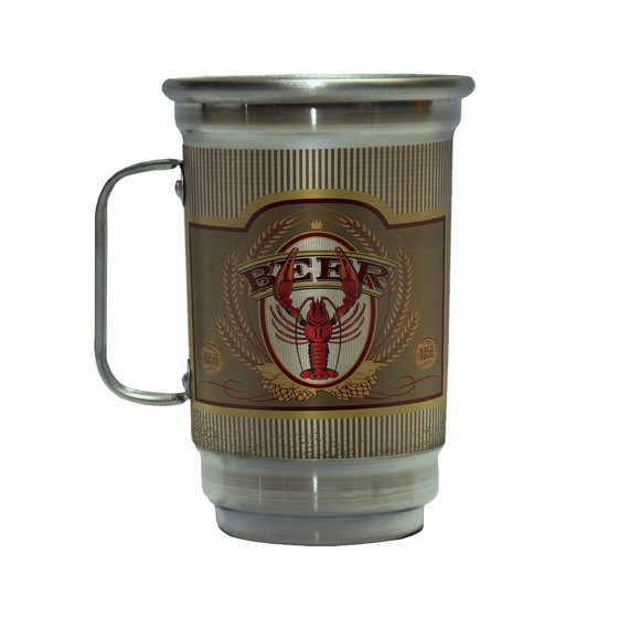 Caneca de Chopp em Alumínio 750 ml