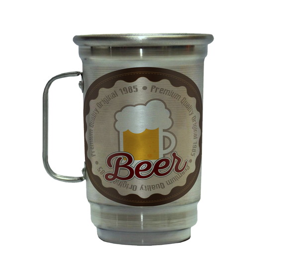 Caneca de Chopp em Alumínio 750 ml