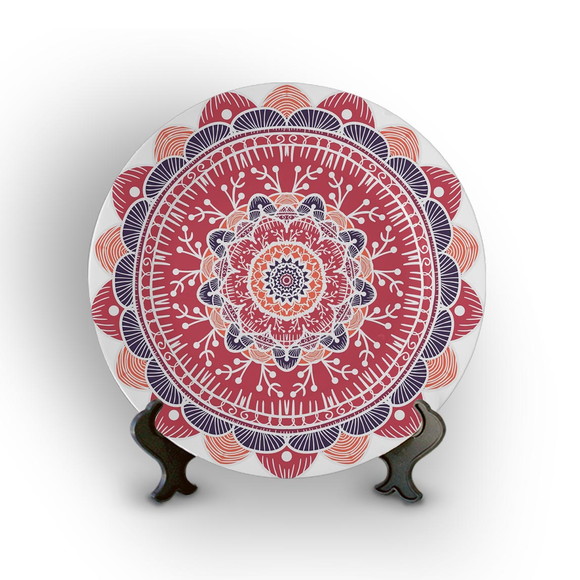 Prato Decorativo Mandala