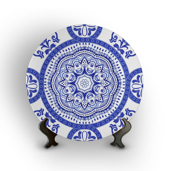 Prato de Porcelana Decorativo