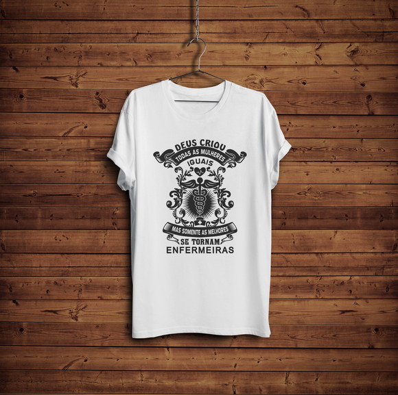 Camiseta Profissão Enfermagem