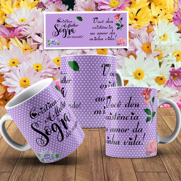 Caneca Porcelana A Melhor Sogra