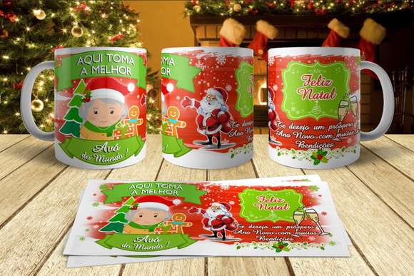 Caneca Personalizada Feliz Natal