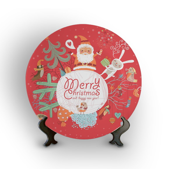 Prato Decorativo Natal