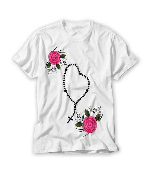 Camiseta Religiosa Terço