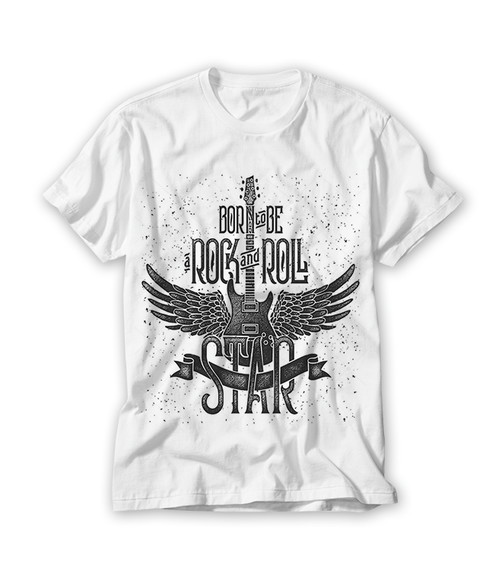 Camiseta Rock and Roll