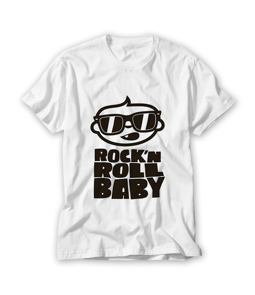 Camiseta Infantil Rock'n Roll Baby