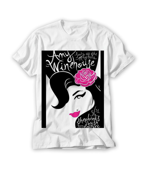 Camiseta Unissex Amy Winehouse