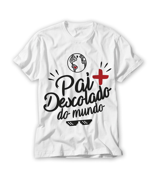Camiseta Pai Mais Descolado do Mundo