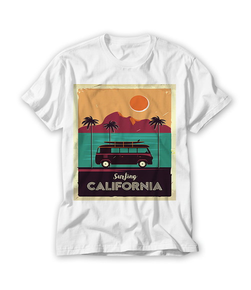 Camiseta Surfing Califórnia