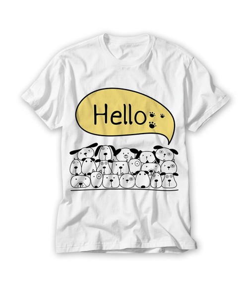 Camiseta Cachorrinhos