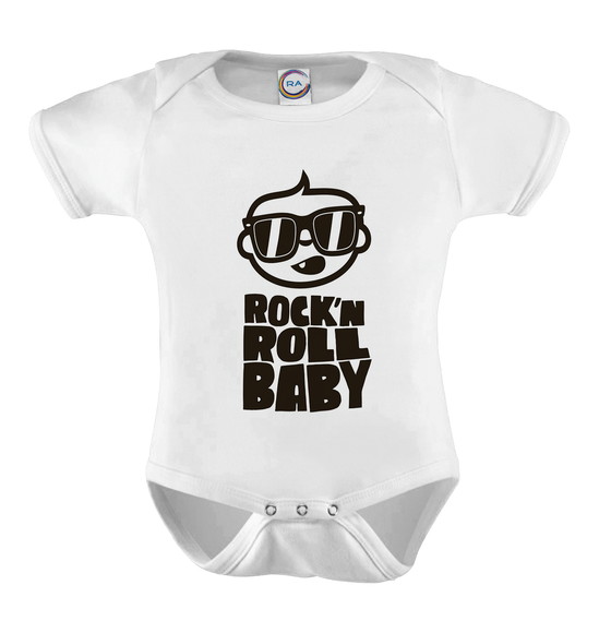 Body Infantil Rock Roll Baby