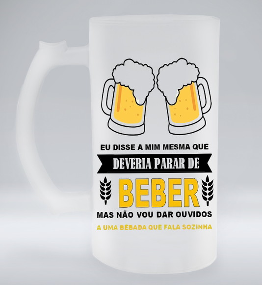 Caneca de Chopp Jateada