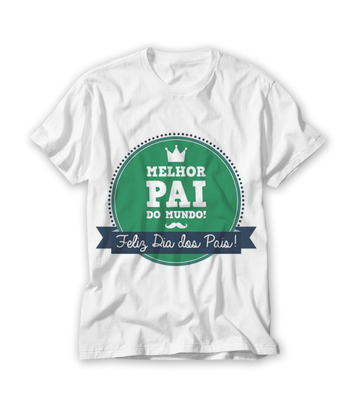 Camiseta Melhor Pai do Mundo