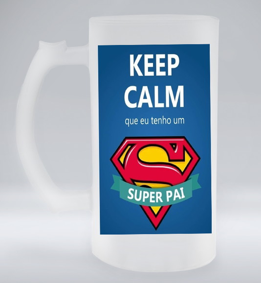 Caneca de Chopp Jateada Dia dos Pais