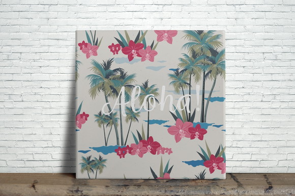 Azulejo Decorativo Aloha