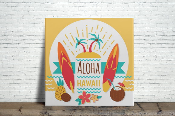 Azulejo Decorativo Aloha