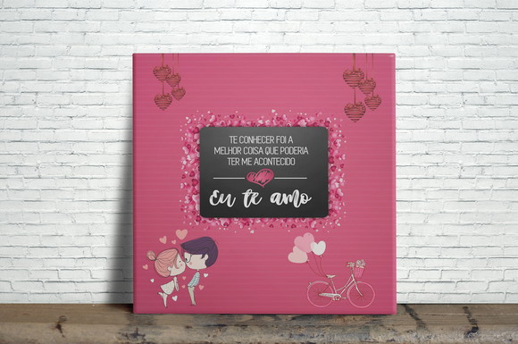 Azulejo Decorativo Eu Te Amo