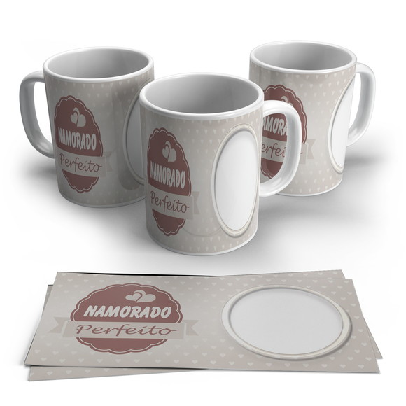 Caneca Meu Namorado Perfeito
