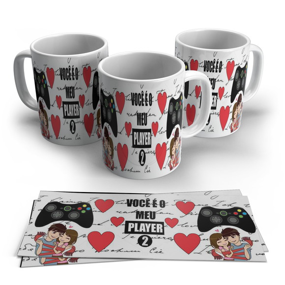 Caneca Você É Meu Player