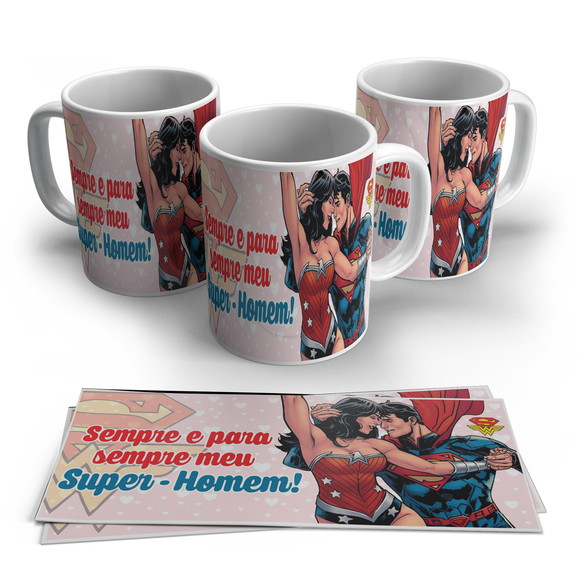 Caneca Para Sempre Meu Super Homem