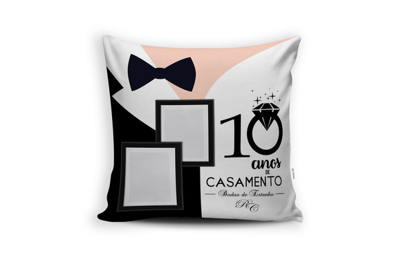 20 Almofadas Personalizadas Casamento