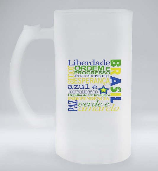 Caneca de Chopp Jateada
