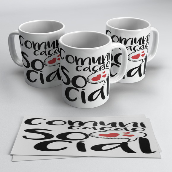 Caneca Profissão Comunicação Social
