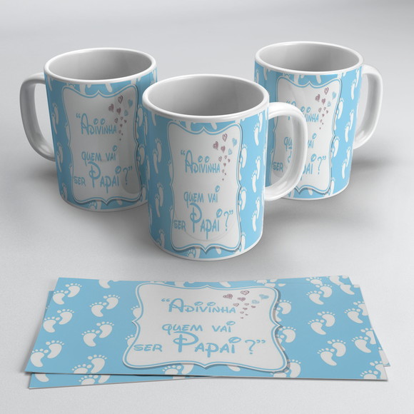Caneca Quem Vai Ser Papai?