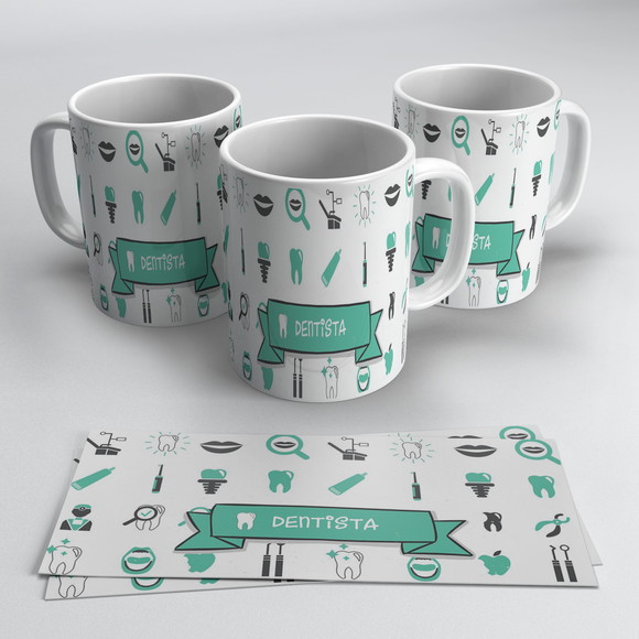 Caneca Profissão Dentista