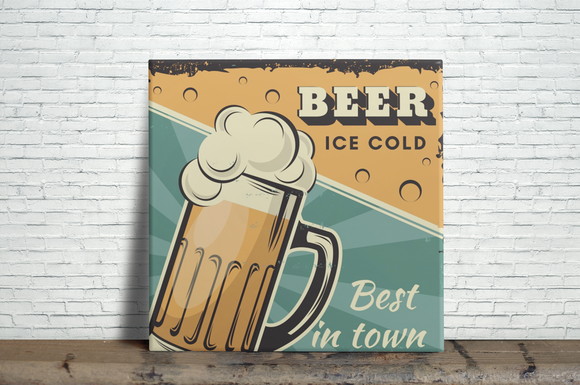 Azulejo Decorativo Beer