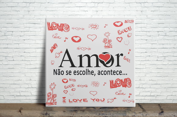 Azulejo Decorativo Amor