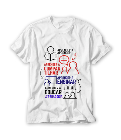 Camiseta Profissão - Pedagogia