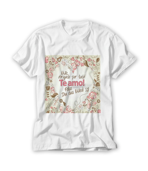 Camiseta Mãe Obrigado por Tudo