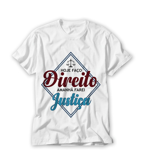 Camiseta Profissão - Direito