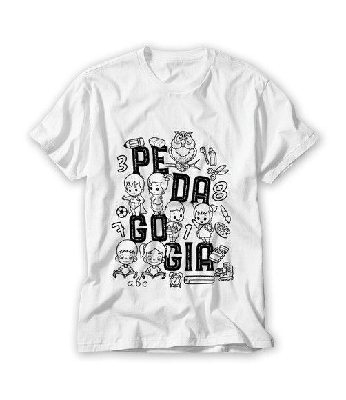 Camiseta Profissão - Pedagogia