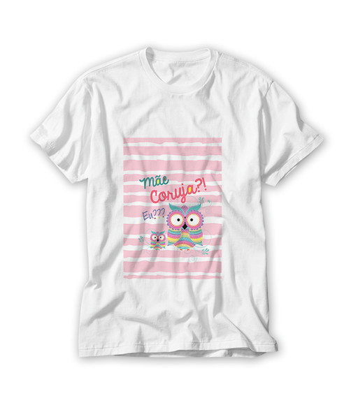 Camiseta Mãe Coruja