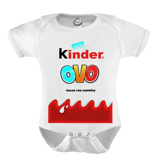 Body Infantil Kinder Ovo