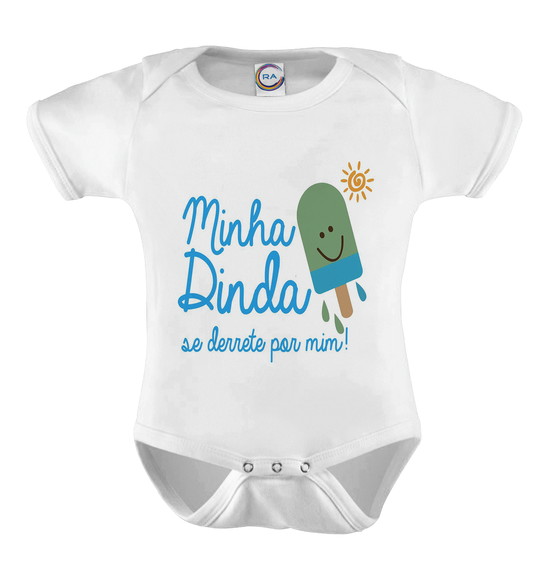 Body Infantil Minha Dinda