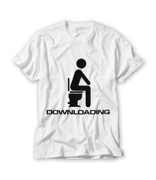 Camiseta Downloading