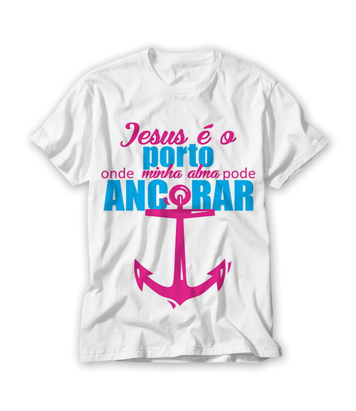 Camiseta Religiosa Jesus É o Porto