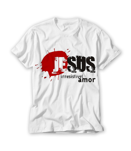 Camiseta Religiosa Jesus Irresistivel Amor