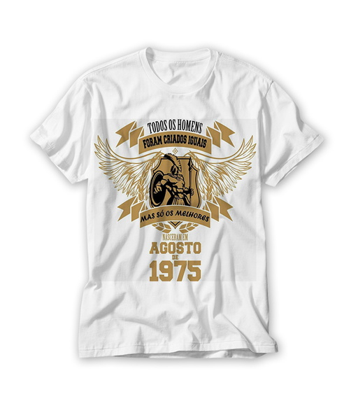 Camiseta Todos Os Homens Foram Criados Iguais