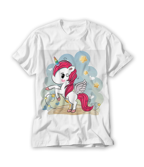 Camiseta Infantil Unicórnio