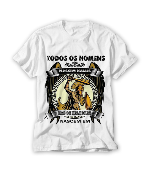 Camiseta Todos Os Homens Nascem Iguais