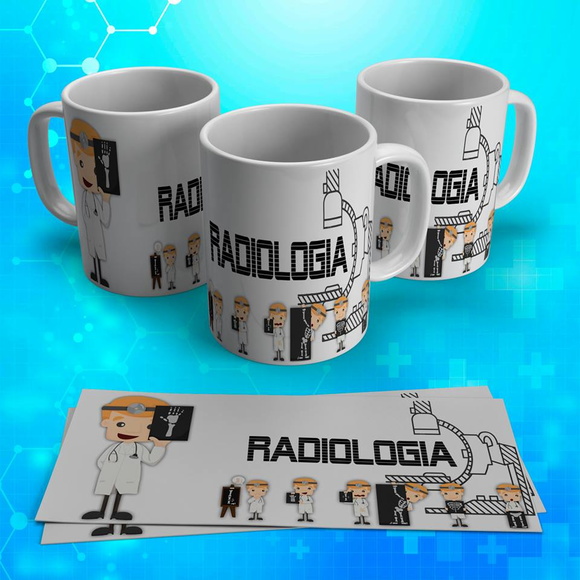 Caneca Porcelana Radiologia