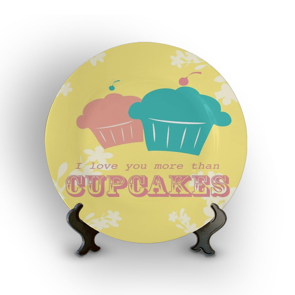 Prato Decorativo CupCakes